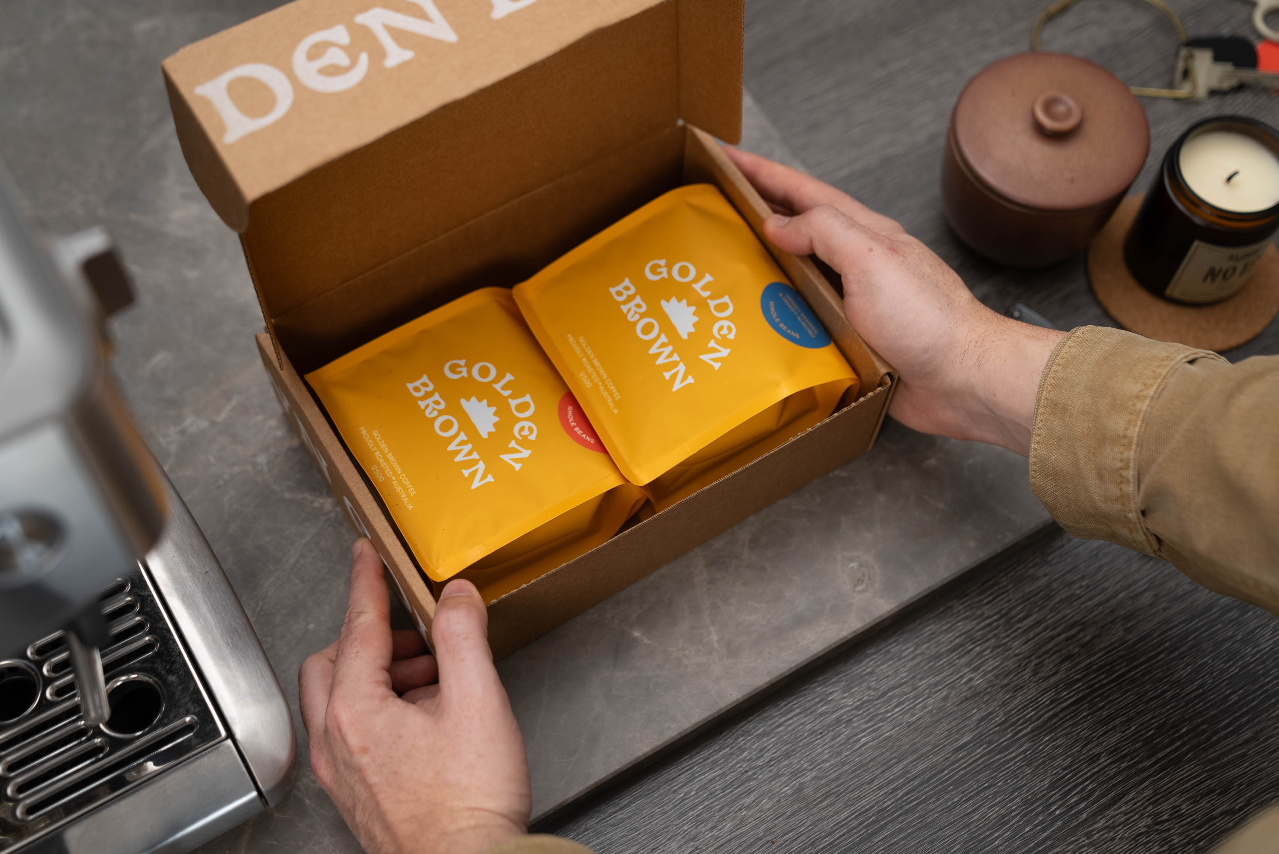 Golden Espresso 2 Pack Combo