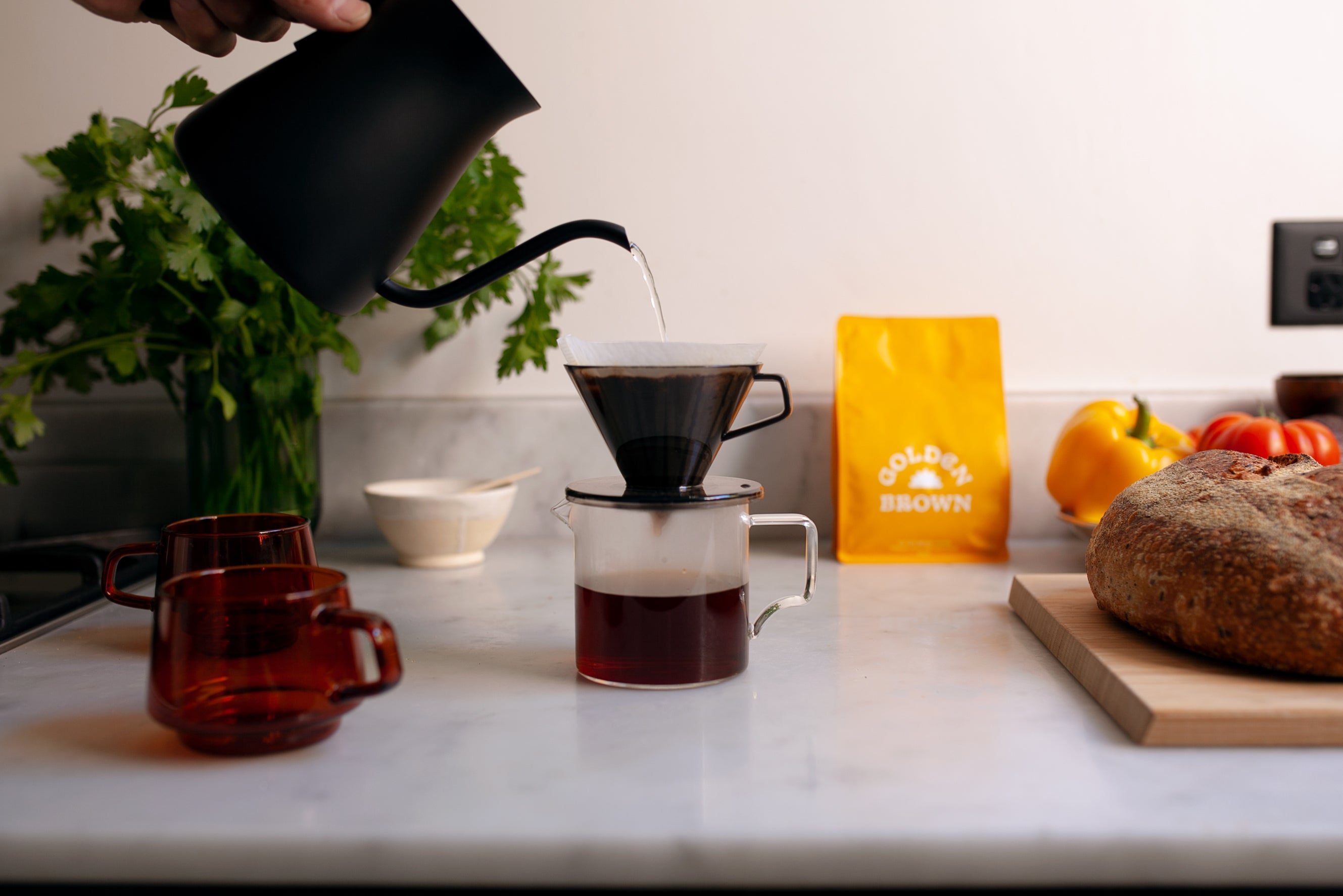 Golden Brown Filter Coffee Blend